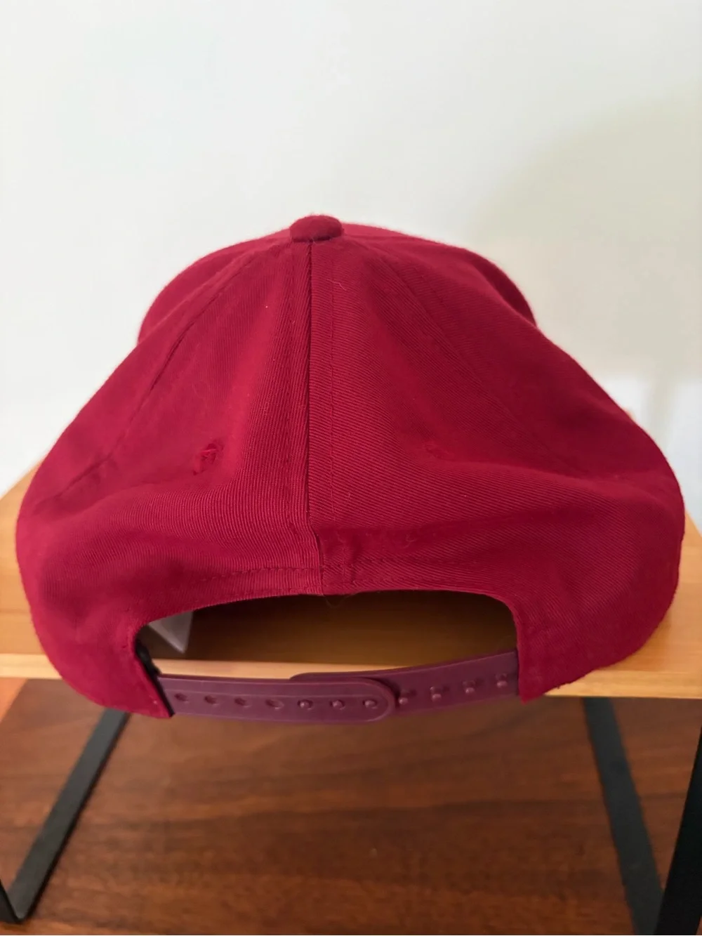 Aquinas Saints College Adidas Dog Logo maroon Baseball Cap. Adjustable. Catholic